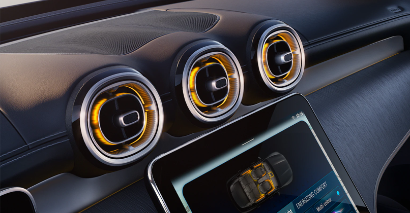 BPM Cars Mercedes GLC  - Vue tableau de bord