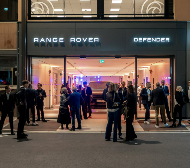 Ouverture du nouveau Showroom Range Rover DEFENDER & Jaguar 9 avril 