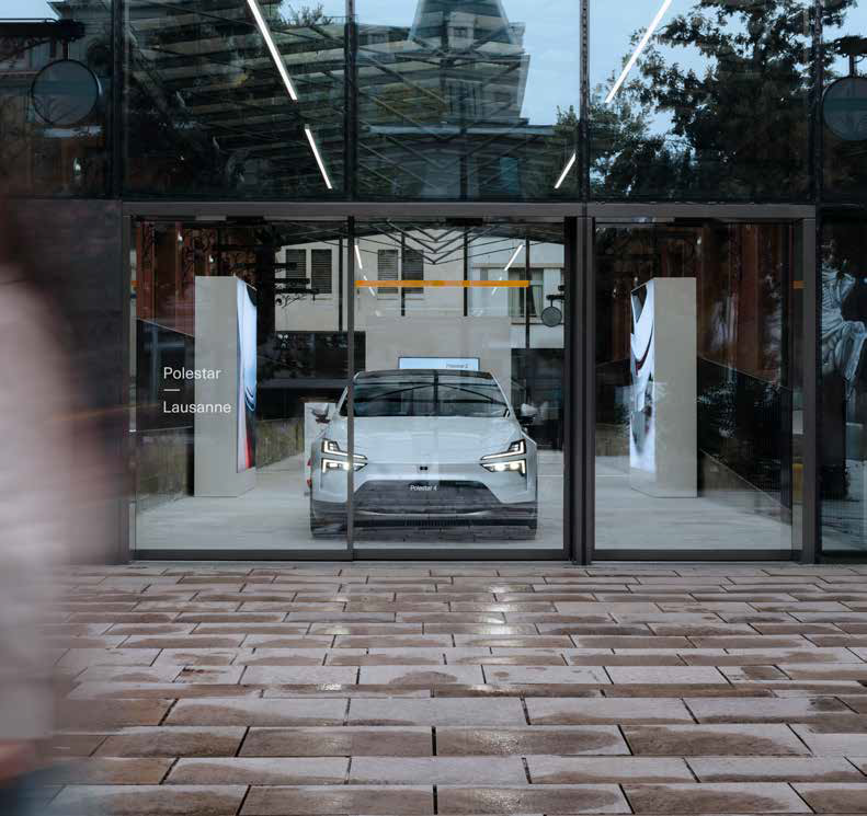 Polestar Lausanne : l'immersion futuriste au cœur du Flon
