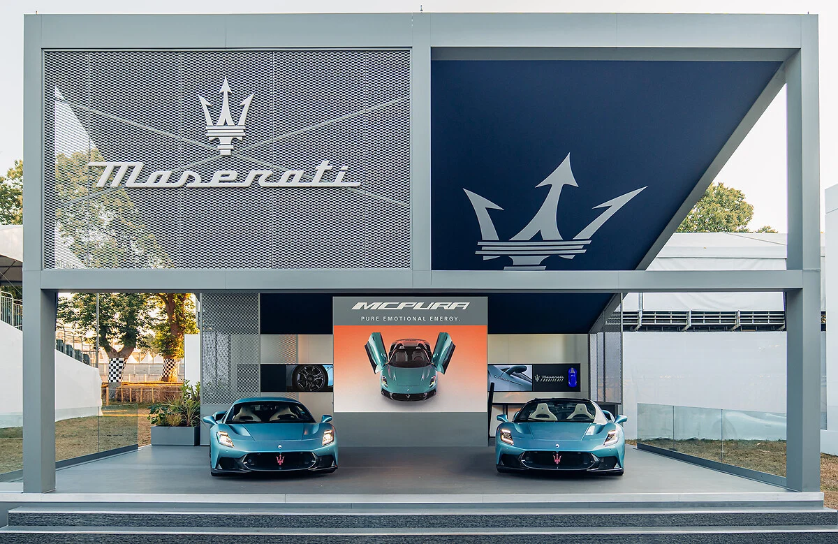 Maserati à Goodwood : entre nostalgie mécanique et souffle de la foudre