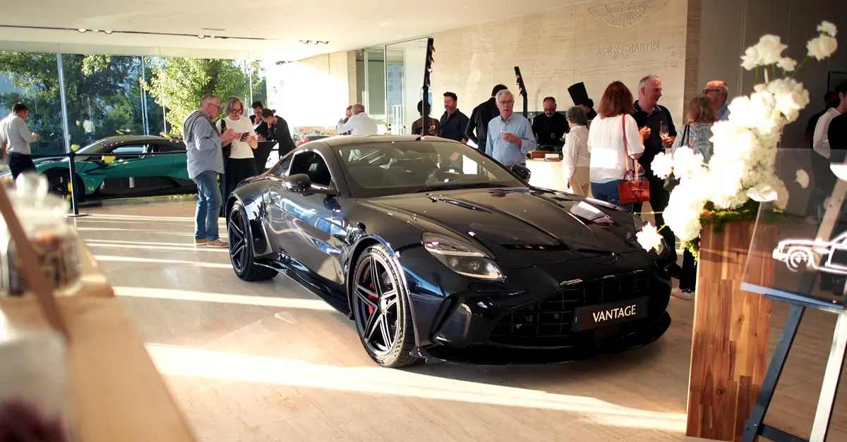 Soirée Aston Martin Bordeaux