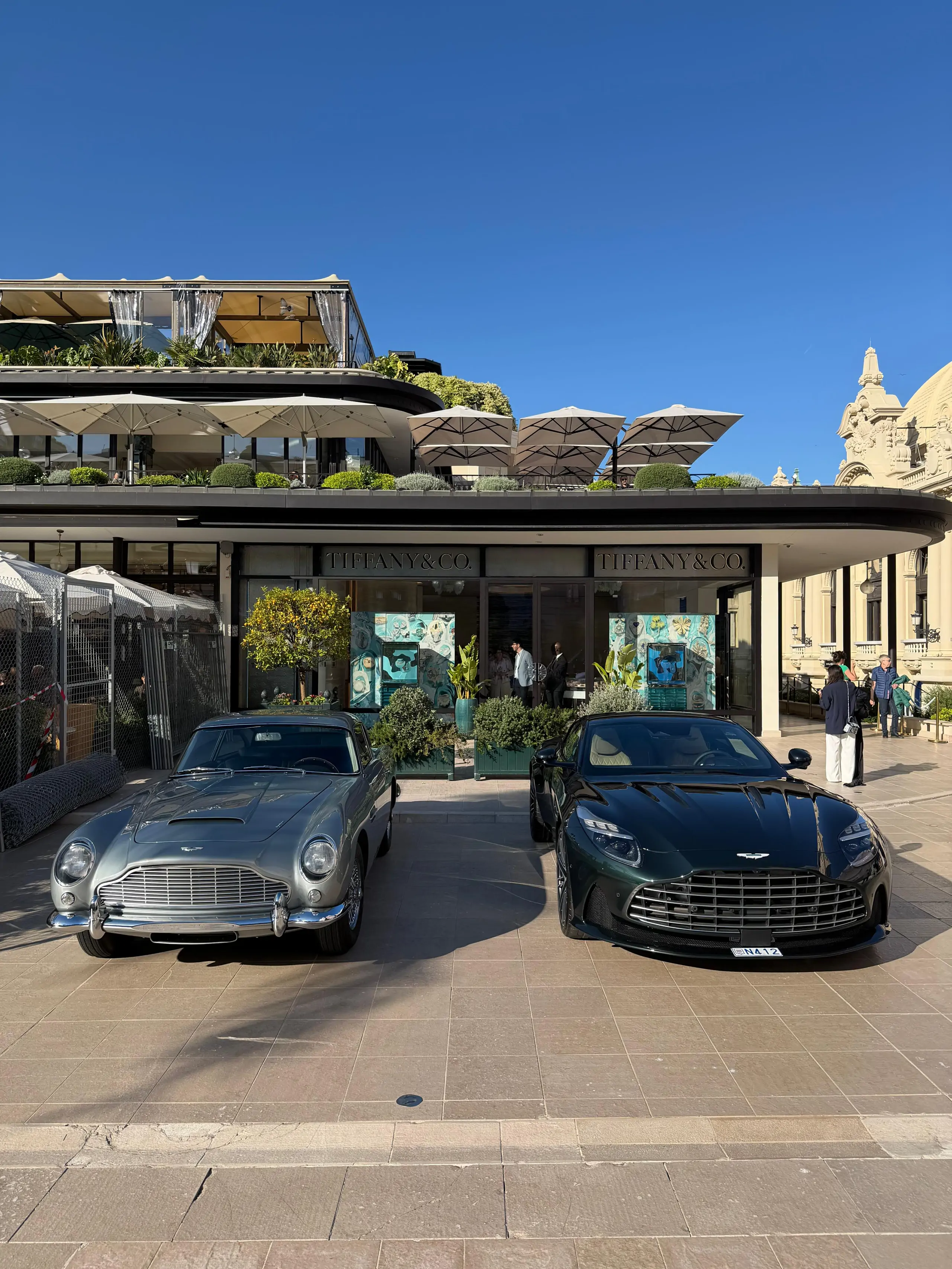 Evènement Tiffany & Co, deux représentantes de la lignée DB sur la place du Casino