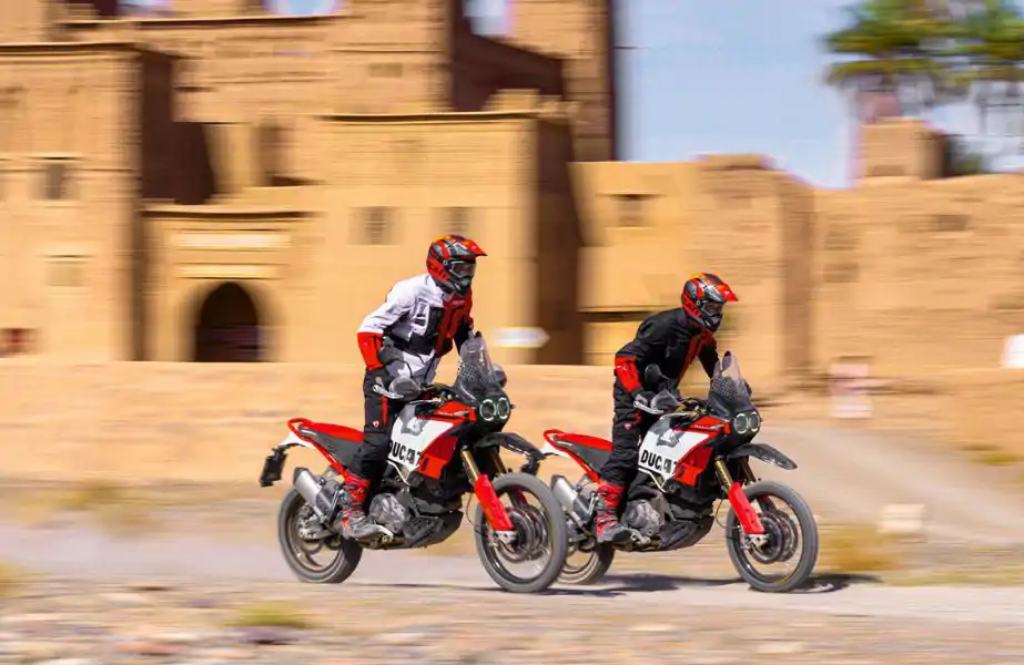BPM Motorbike - Ducati DesertX Rally vue profil