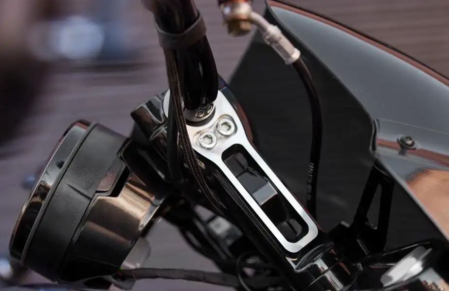 BPM Moto - Indian Sport Scout vue guidon