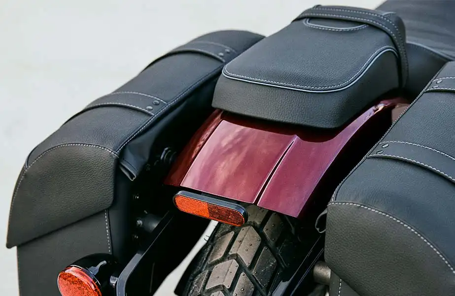 BPM Moto - Indian Super Scout 1250cc vue sacoche