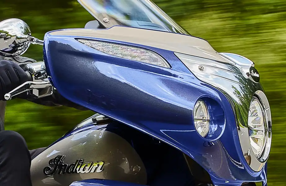 BPM Moto - Indian Touring Roadmaster vue avant