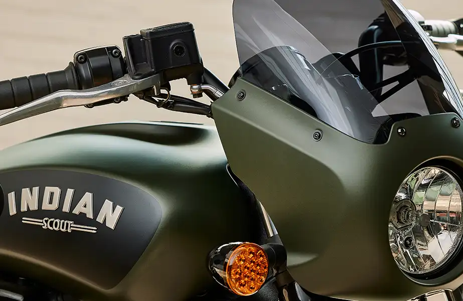 BPM Moto - Scout Bobber vue avant