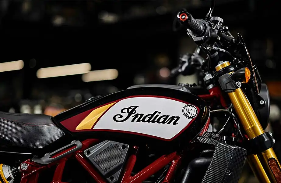 BPM Moto - Indian FTR x RSD Super Hooligan vue profil