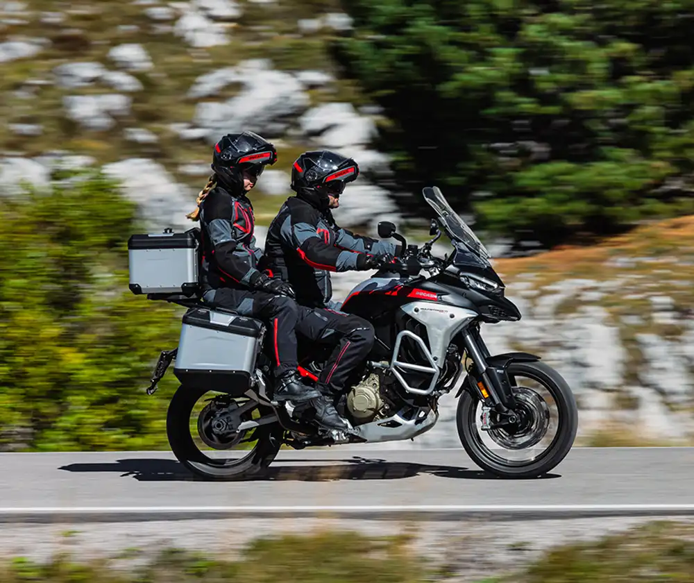 BPM Motorbike - Ducati Multistrada V4 Rally technologie