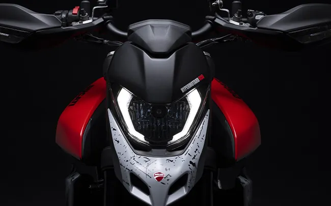 BPM-Moto - Ducati Hypermotard 950 RVE - Vue phare