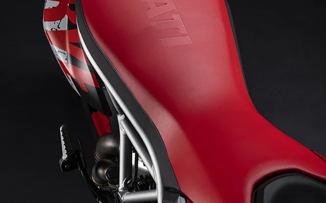 BPM-Moto - Ducati Hypermotard 950 RVE - Vue selle