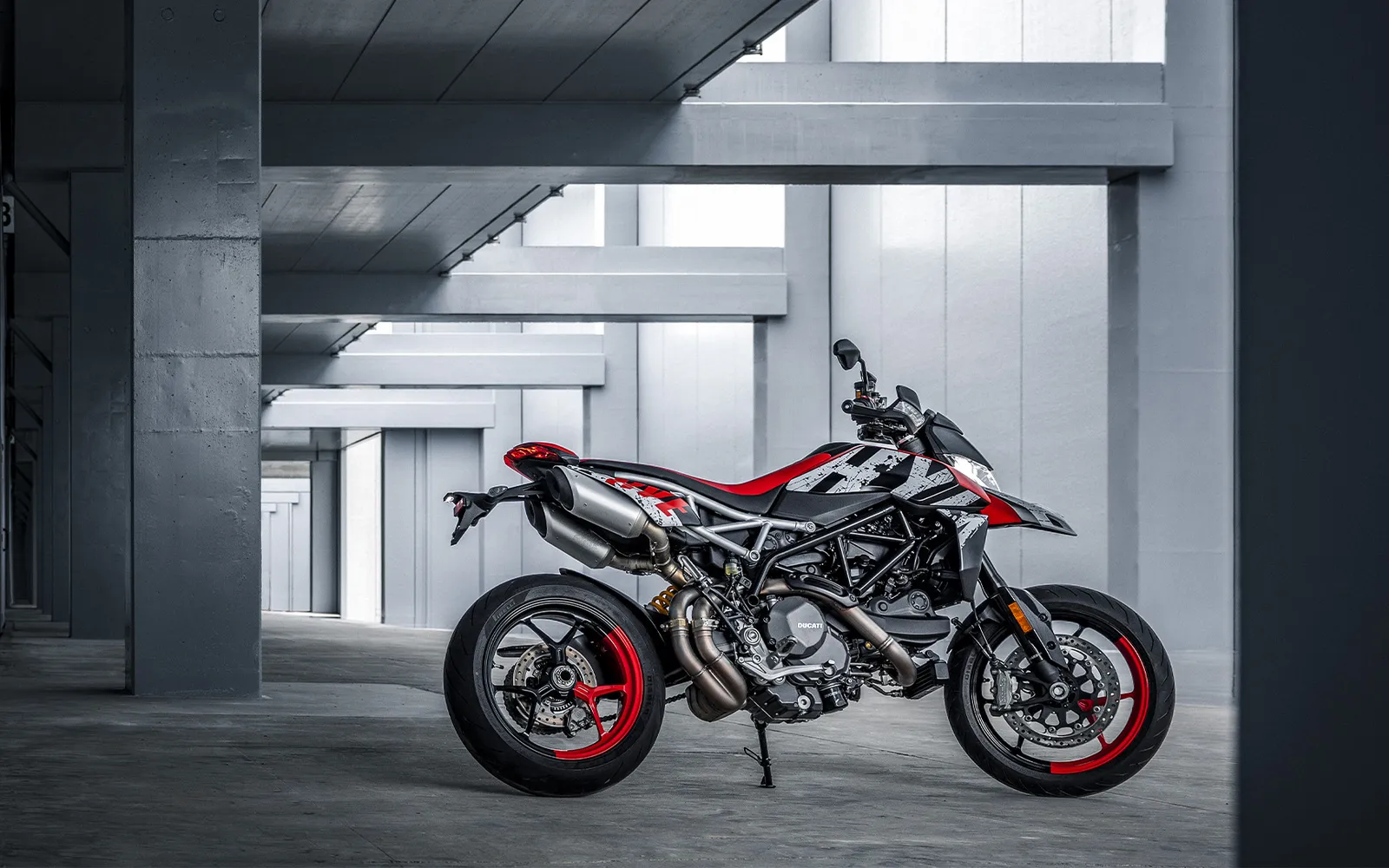 BPM-Moto - Ducati Hypermotard 950 Mono - vue profil