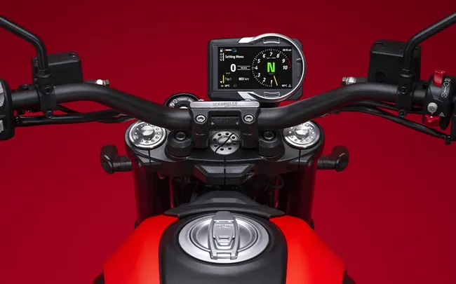 BPM Moto -Scrambler Full Throttle - Vue tableau de bord
