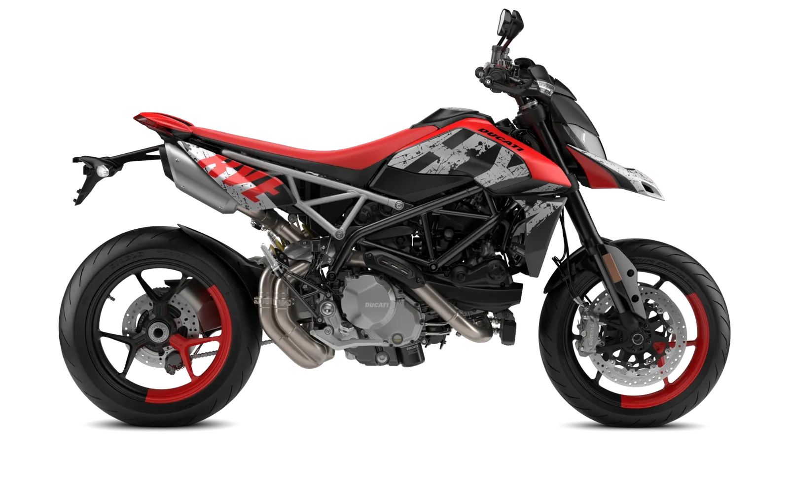 BPM-Moto - Ducati Hypermotard 950 RVE - vue profil transparent