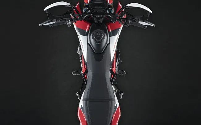 BPM-Moto - Ducati Hypermotard 950 RVE - Vue dessus
