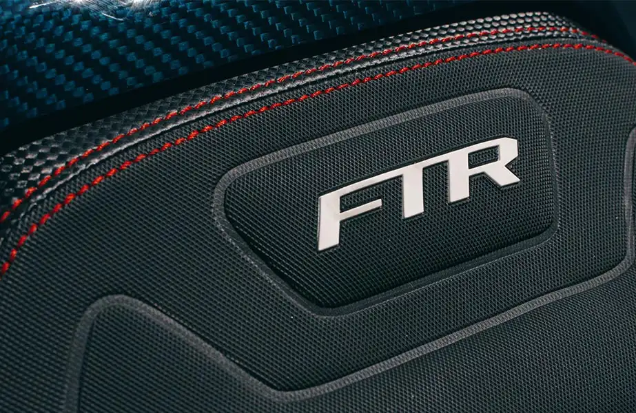 BPM Moto - Indian FTR 100% R Carbon vue scelle