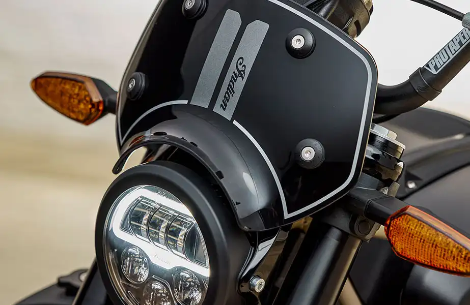 BPM Moto - Indian FTR Rally vue avant