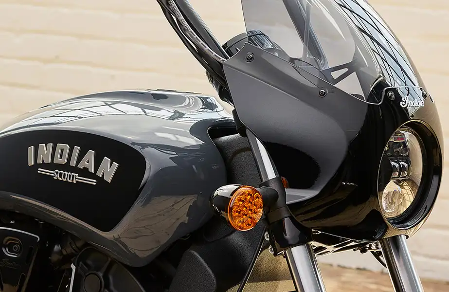 BPM Moto - Indian scout Rogue vue avant zoom