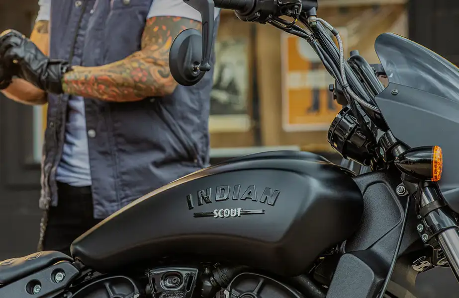 BPM Moto - XDiavel Nera vue logo zoom 