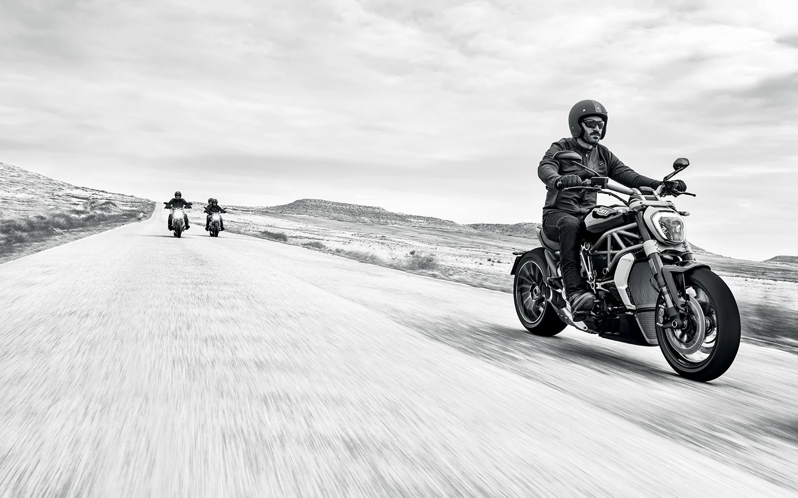 BPM Moto - XDiavel Dark vue route