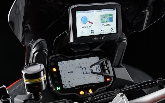 BPM-Motorbike Ducati Multistrada V2 vue Technologie