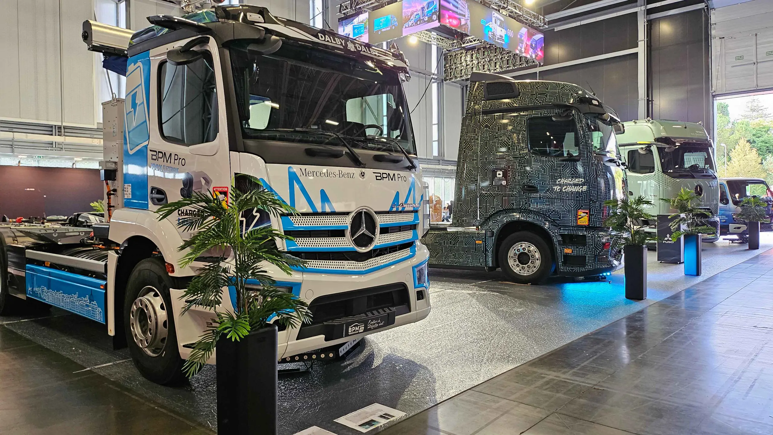 Mercedes et Iveco au salon Technotrans 2024