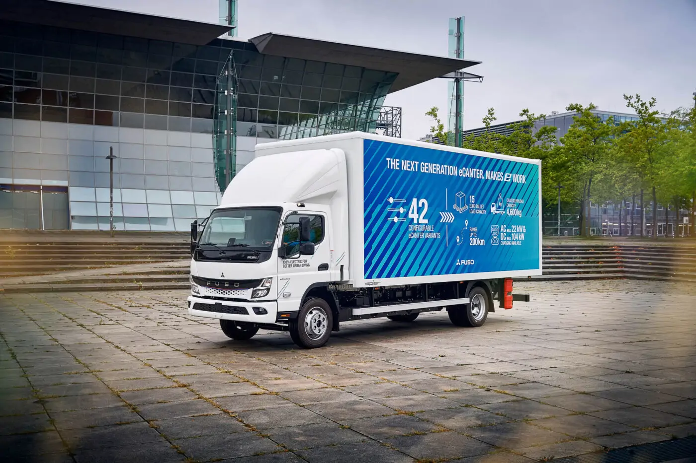 FUSO eCanter 8,55 tonnes : l’utilitaire électrique conçu pros exigeants