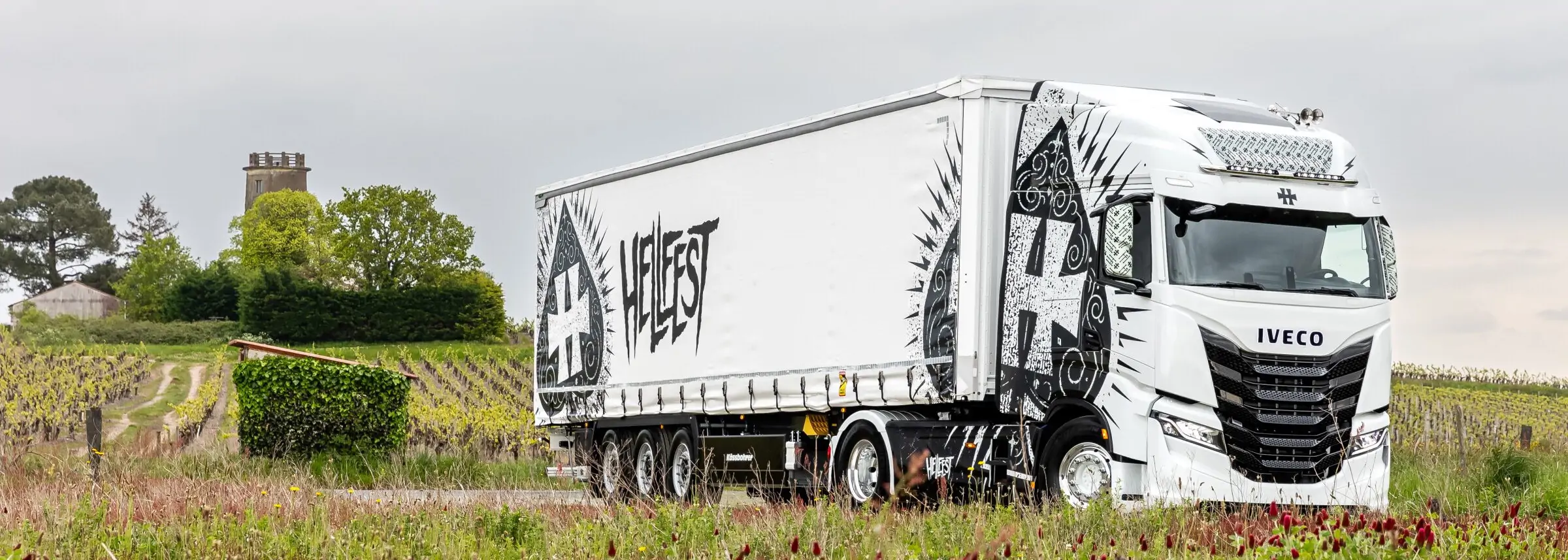 Série Limitée Hellfest ; l'IVECO S-WAY 570