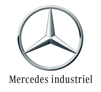 Logo Mercedes industriel