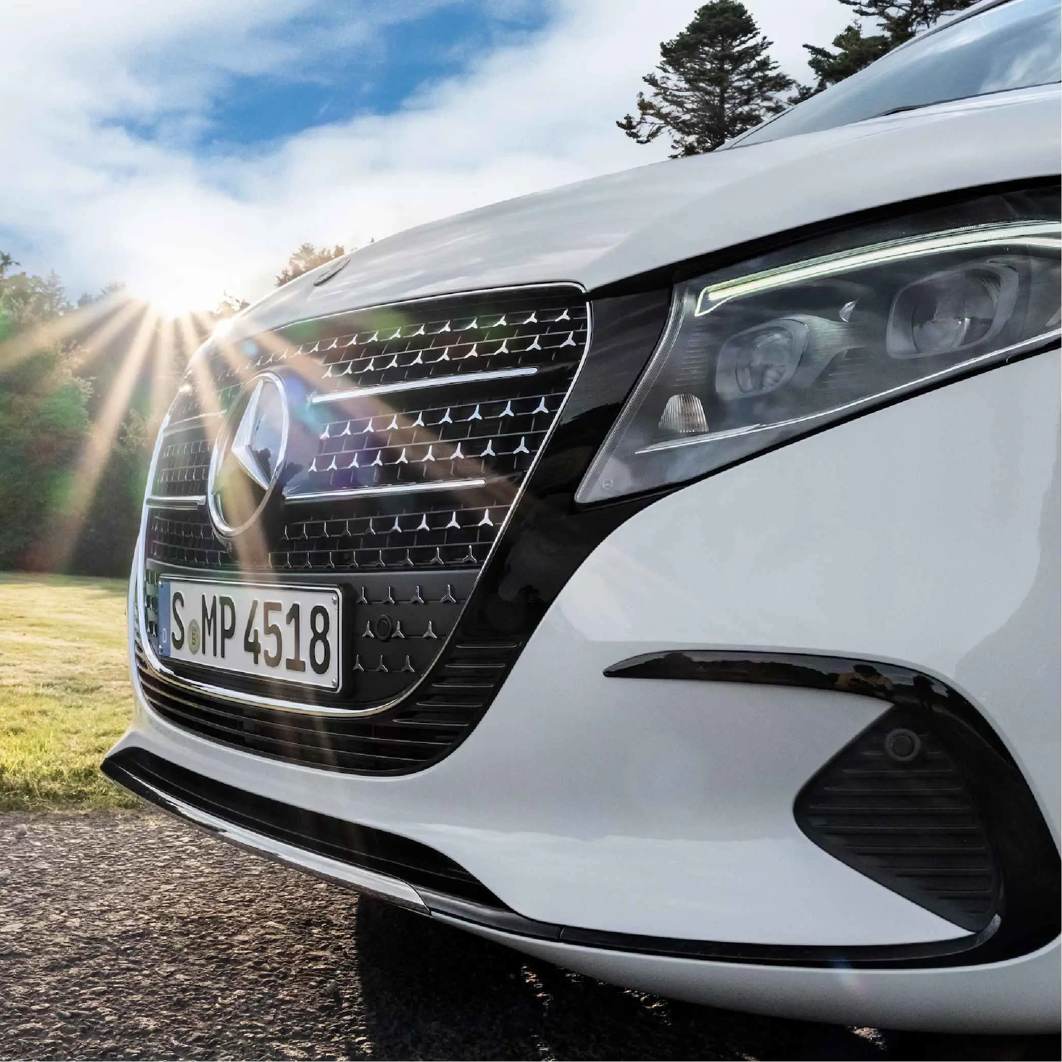 BPM Pro Mercedes utilitaire - Classe V vue calandre