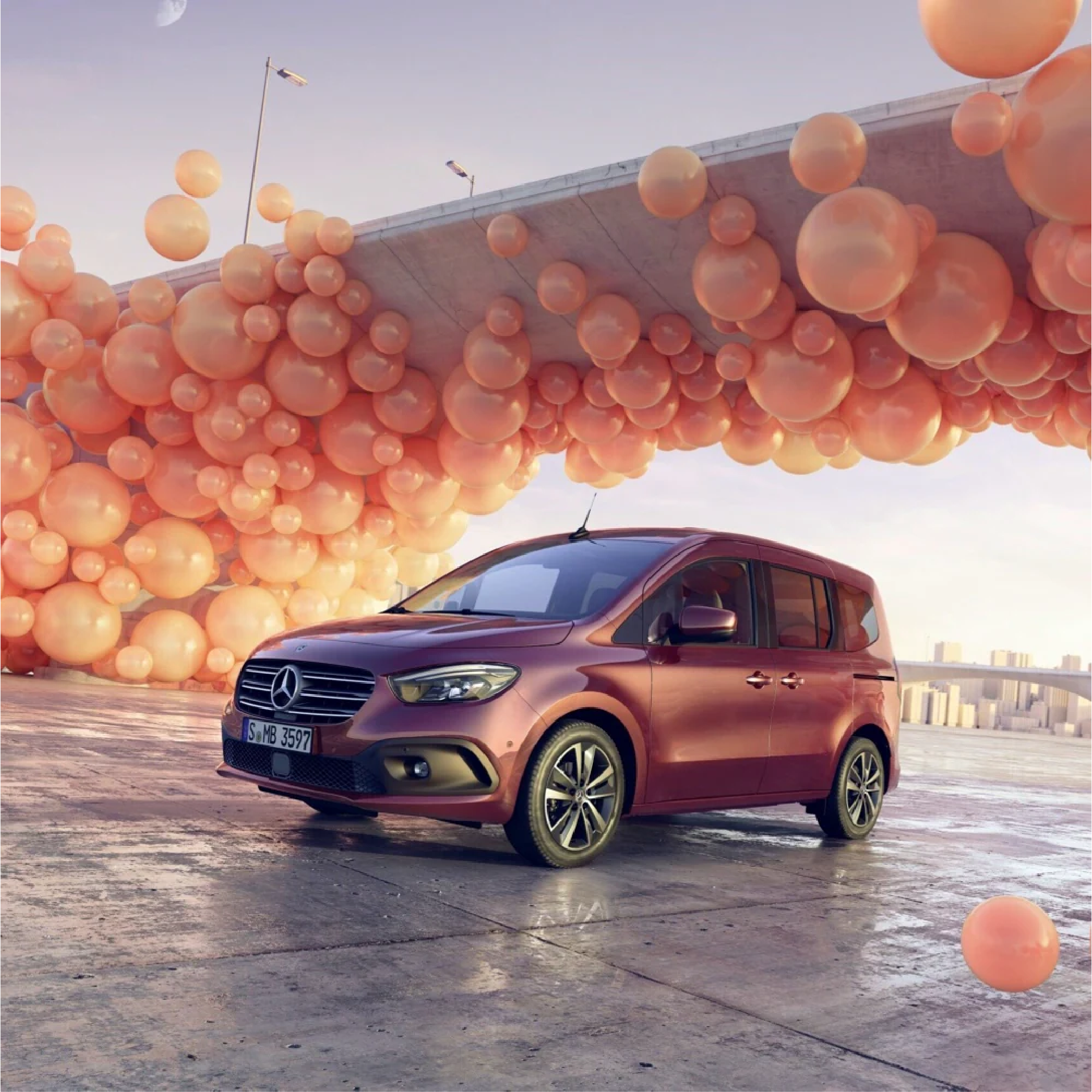BPM Pro Mercedes utilitaire - Classe T vue avant