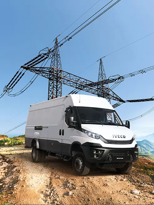 BPM Pro Iveco utilitaire -  Daily fourgon 4x4 vue trois quart