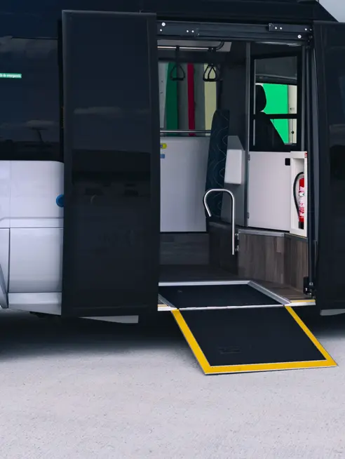 BPM Pro Iveco industriel - Daily minibus vue accessibilité