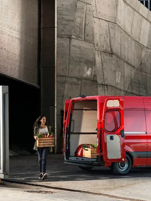 BPM Pro mercedes utilitaire - eSprinter vue coffre