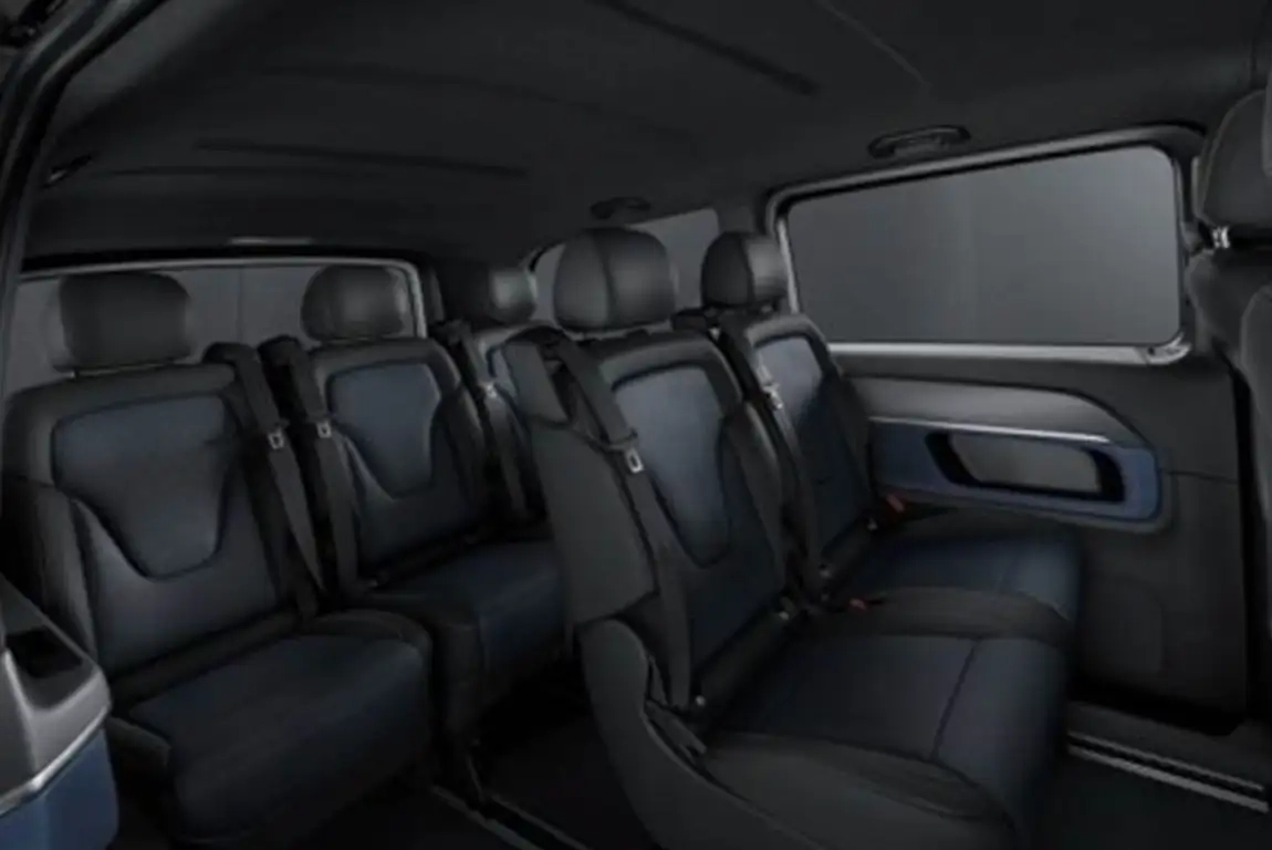BPM Pro Mercedes utilitaire - EQV vue intérieure
