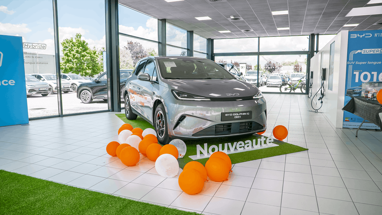 La Dolphin G DM-i débarque en avant-première chez BYD Kroely !