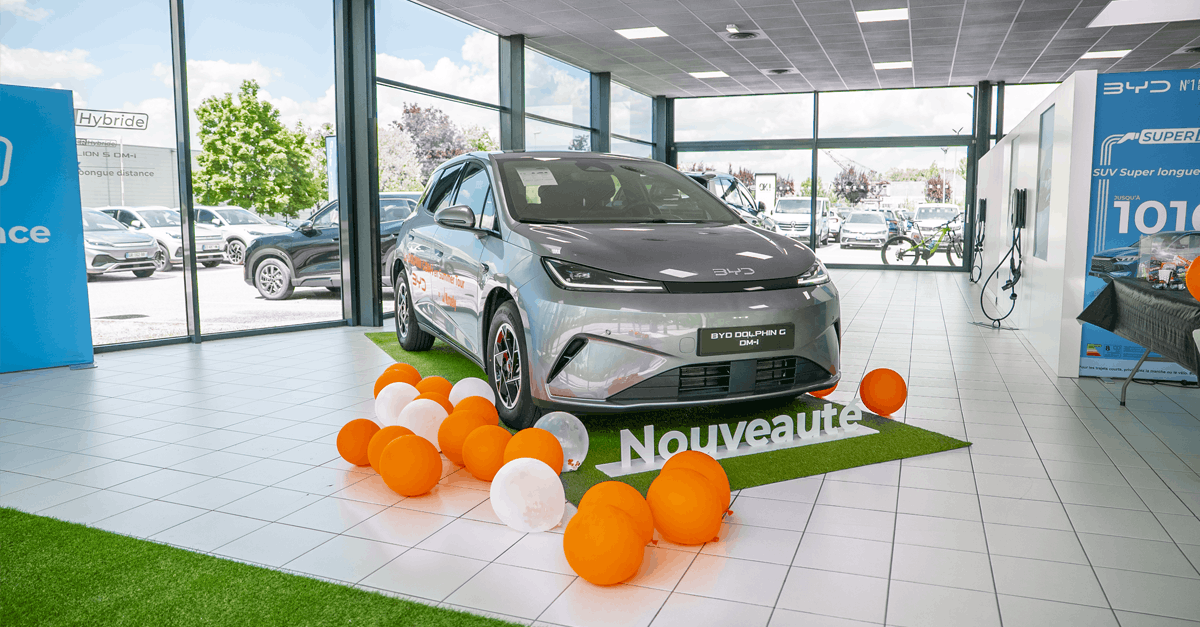 La Dolphin G DM-i débarque en avant-première chez BYD Kroely !