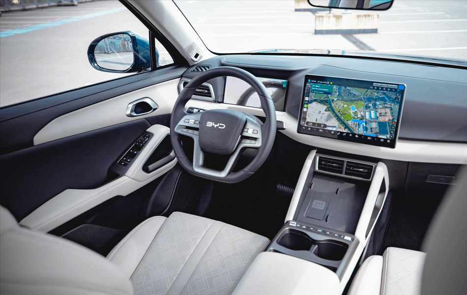 Habitacle du BYD Att2 DM-i
