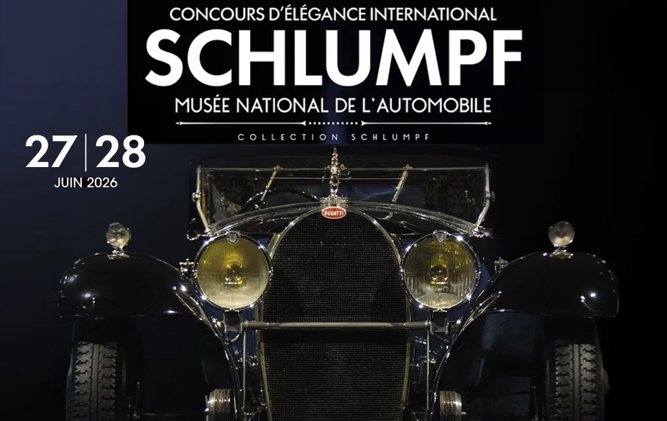 Affiche concours élégance Schlumpf