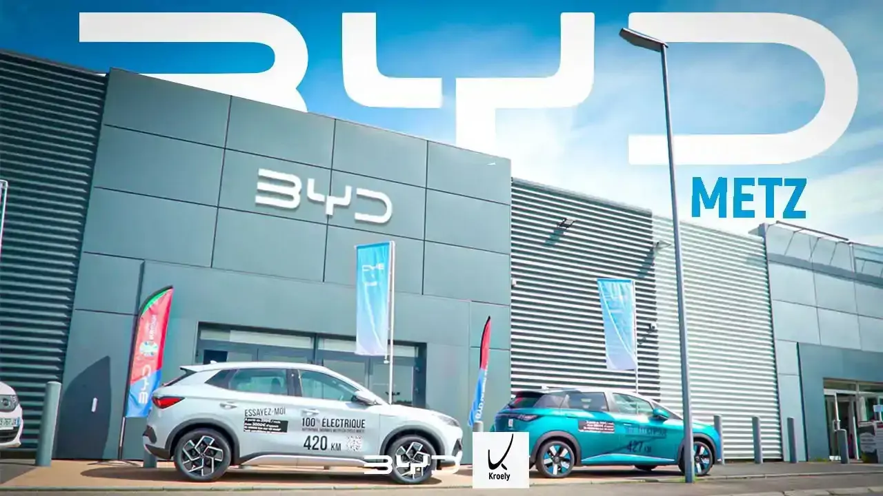 La concession BYD Metz
