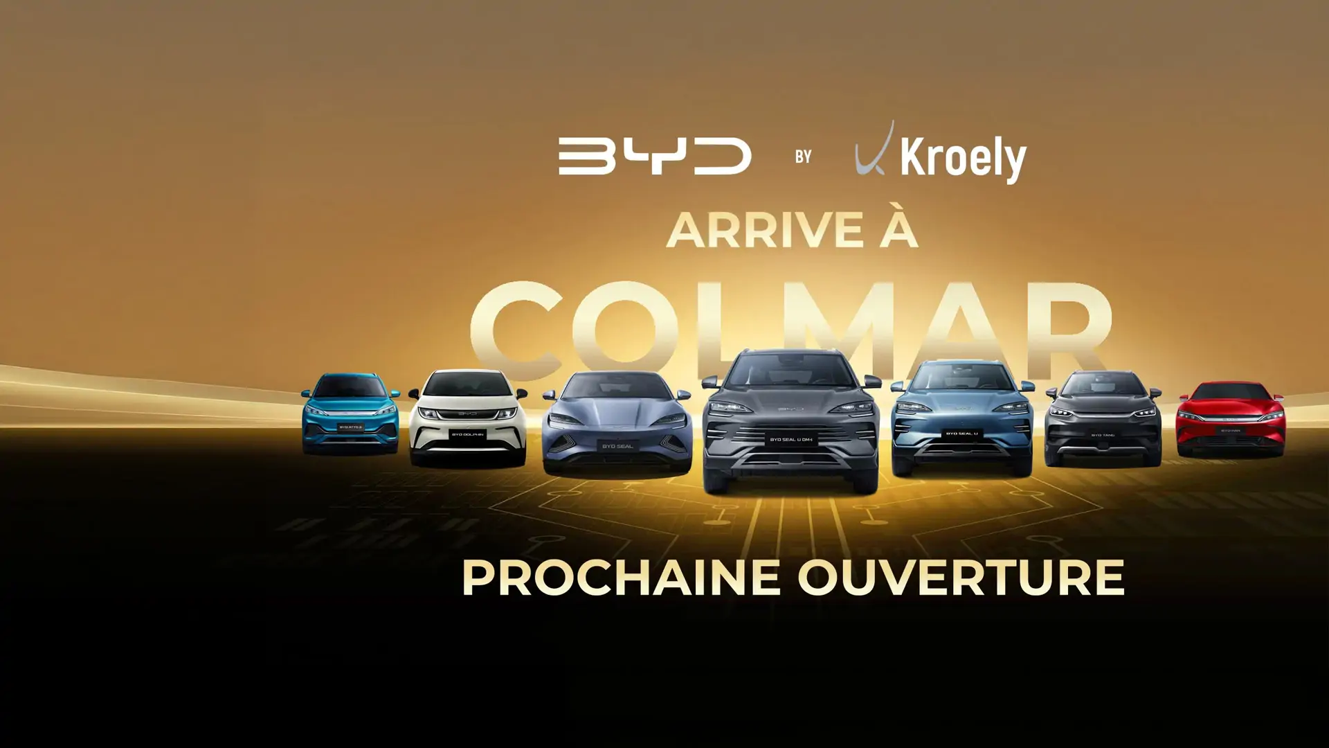 BYD Kroely arrive à Colmar !