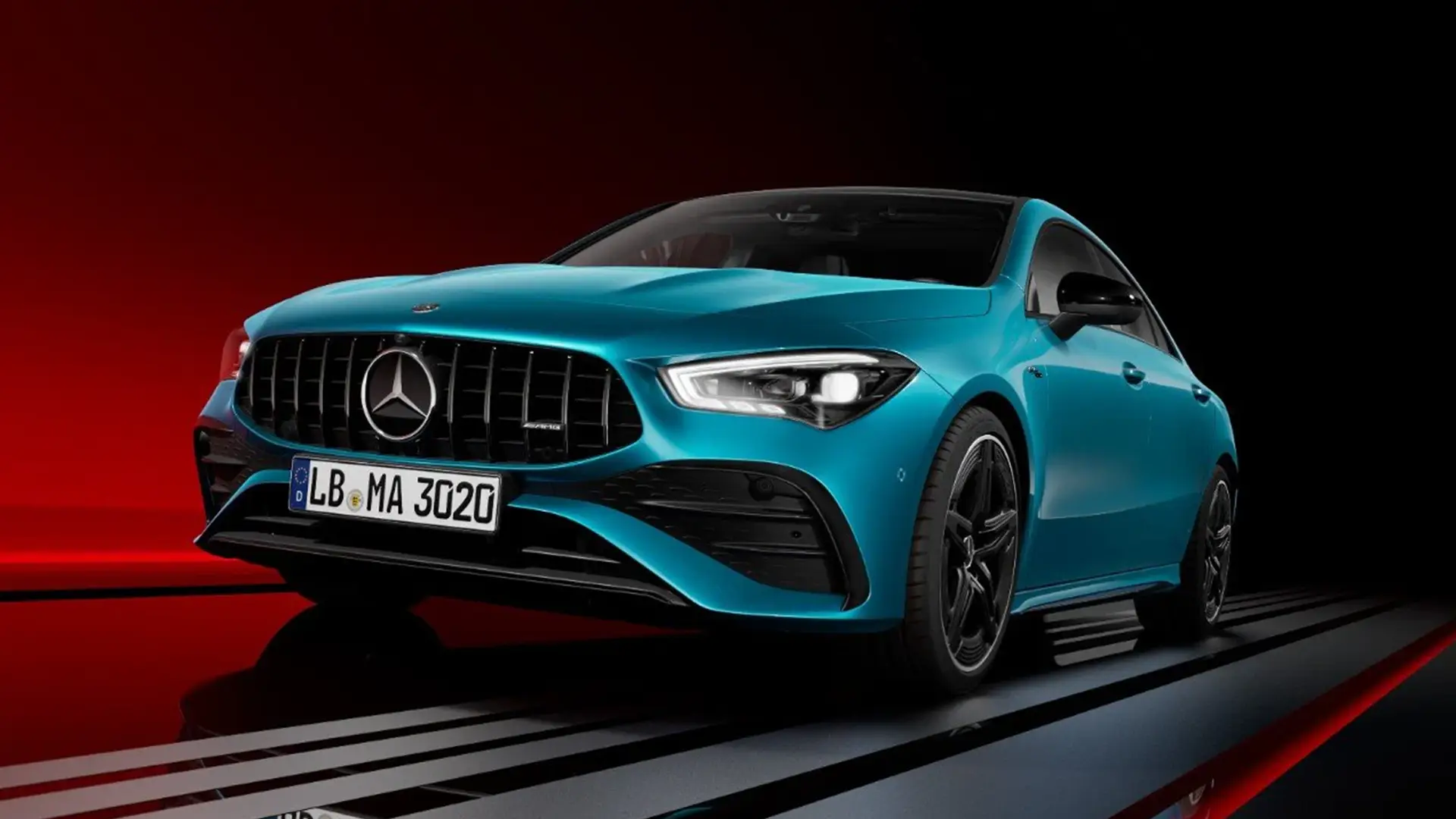 Banniere Mercedes-AMG CLA Coupé