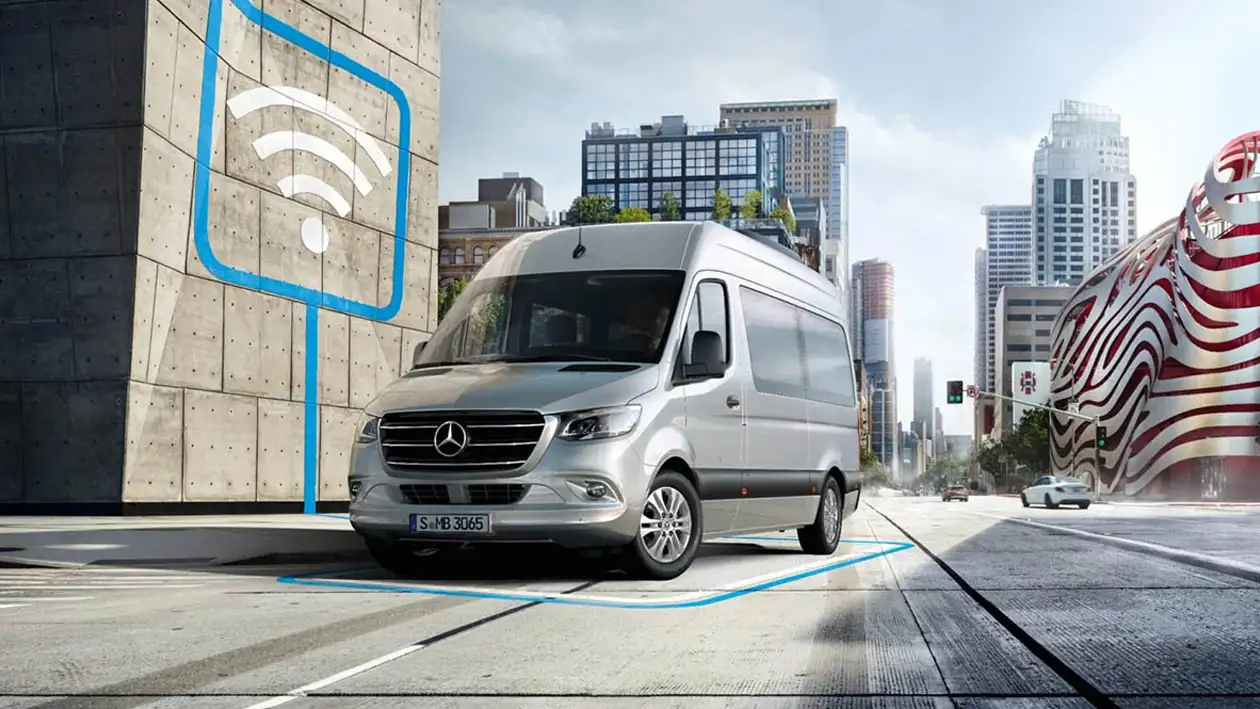 Galerie Sprinter mercedes-benz chevalley - Vue trois quart