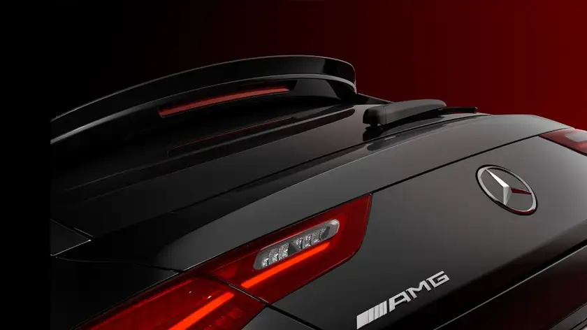 Galerie AMG CLA shooting brake mercedes-benz chevalley - Vue coffre