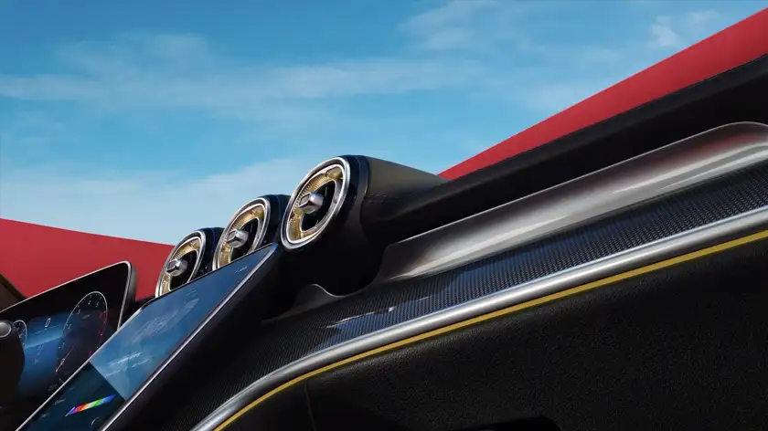 Galerie AMG classe c berline mercedes-benz chevalley - Vue intérieur détail