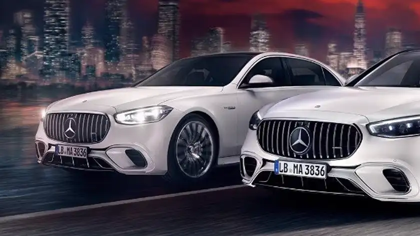 Galerie AMG classe s berline mercedes-benz chevalley - Vue avant