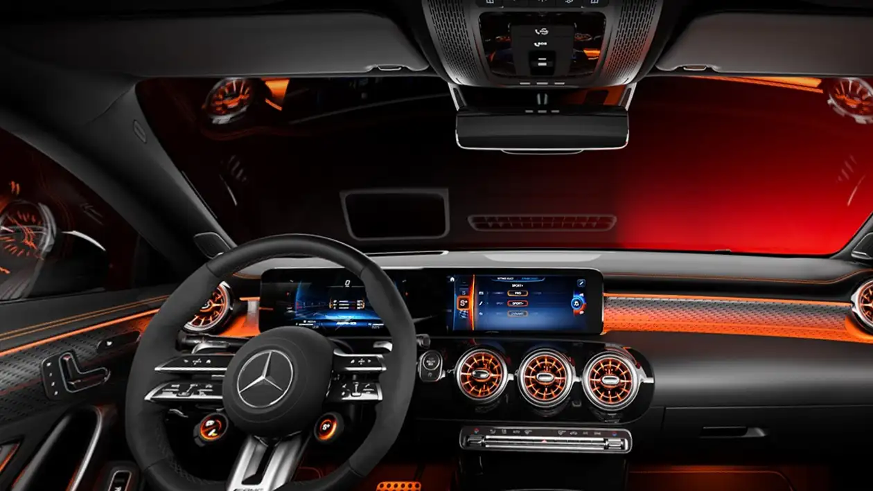 Galerie AMG CLA shooting brake mercedes-benz chevalley - Vue intérieur