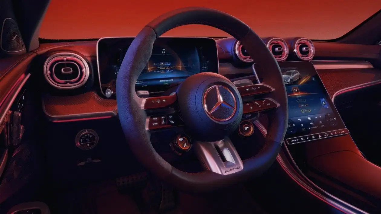 Galerie AMG classe c break mercedes-benz chevalley - Vue intérieur