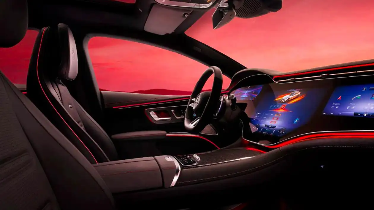 Galerie AMG EQE mercedes-benz chevalley - Vue intérieure