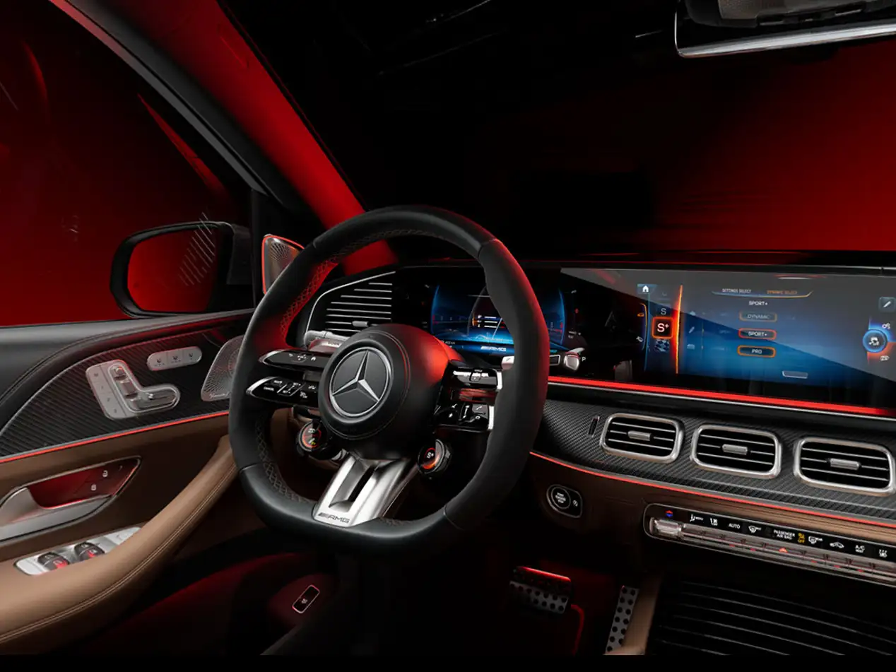Galerie AMG GLS mercedes-benz chevalley - Vue intérieur